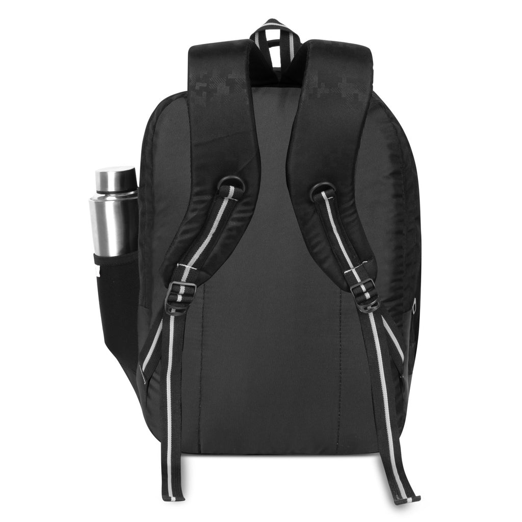Seenlee Premium Black Backpack | Stylish Multipurpose Laptop Bag for College, Office & Travel | Bag for Men & Women