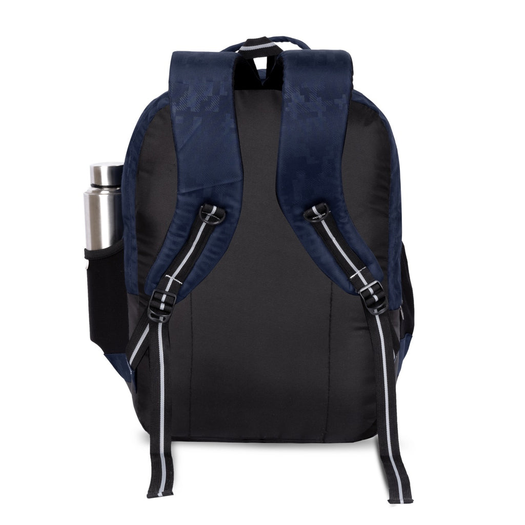 Seenlee Premium Navy Blue Backpack | Stylish Multipurpose Laptop Bag for College, Office & Travel | Bag for Men & Women