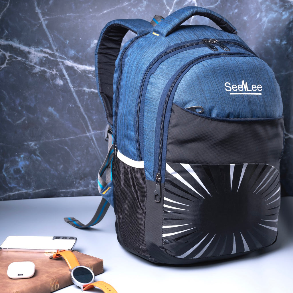 Seenlee Model 200 Premium Backpack | Stylish Laptop Backpack for College, Office & Travel | Multipurpose Bag for Men & Women
