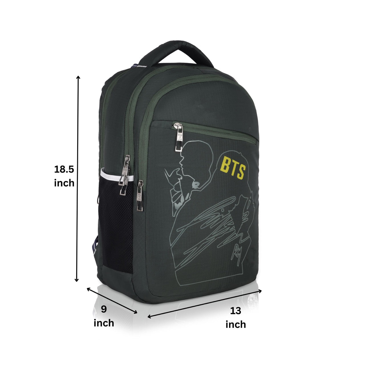 Seenlee BTS Edition Backpack | Trendy College, School & Travel Backpack for Boys & Girls | Stylish Multipurpose Bag
