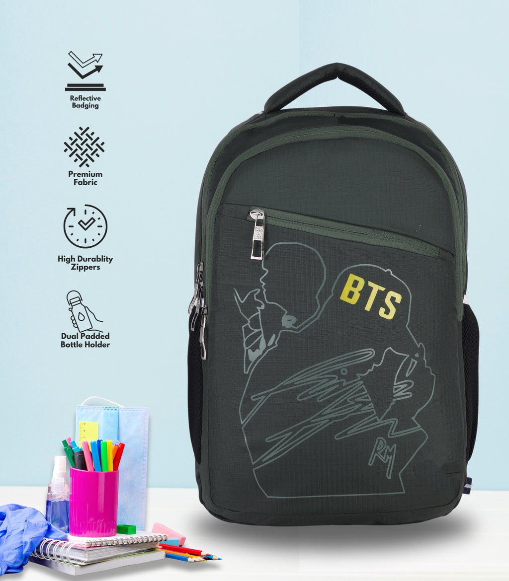 Seenlee BTS Edition Backpack | Trendy College, School & Travel Backpack for Boys & Girls | Stylish Multipurpose Bag